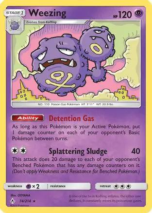 Weezing 074/214 - SM  Unbroken Bonds