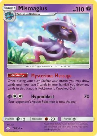 Mismagius 078/214 - SM  Unbroken Bonds