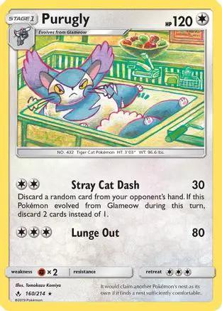 Purugly 160/214 - SM  Unbroken Bonds