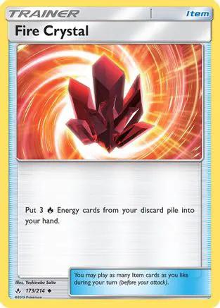 Fire Crystal 173/214 - SM  Unbroken Bonds