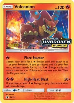Volcanion (Prerelease) [Staff] SM179 - SM Promos Holofoil