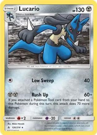 Lucario (SM Unbroken Bonds) 126/214 - Deck Exclusives