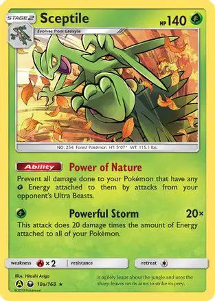 Sceptile 10a/168 - Alternate Art Promos Holofoil