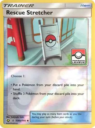 Rescue Stretcher (Pokemon League) 130a/145 - League & Championship Cards Reverse Holofoil