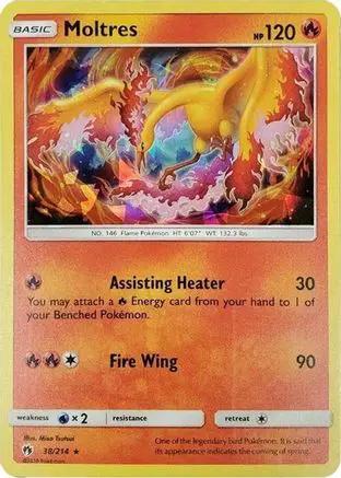 Moltres (Cracked Ice Holo) 038/214 - Deck Exclusives Holofoil