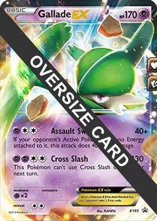 Gallade EX (XY Black Star Promo) XY45 - Jumbo Cards Holofoil