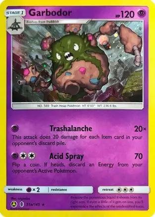 Garbodor (Cosmos Holo) 51a/145 - Alternate Art Promos Holofoil