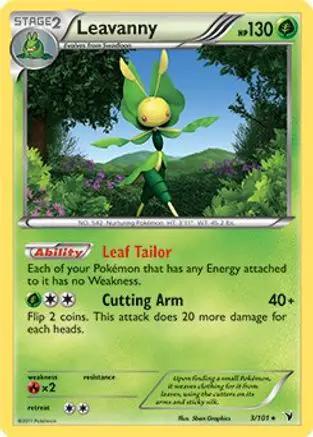 Leavanny (BW Noble Victories) 003/101 - Deck Exclusives