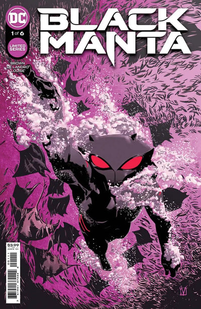 Black Manta #1 (Of 6) A Valentine De Landro Chuck Brown (09/07/2021) Dc