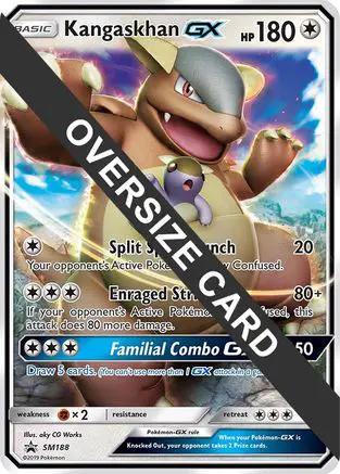 Kangaskhan GX (SM Black Star Promo) SM188 - Jumbo Cards Holofoil