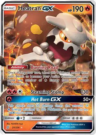 Heatran GX 025/236 - SM  Unified Minds Holofoil