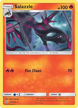 Salazzle 034/236 - SM  Unified Minds