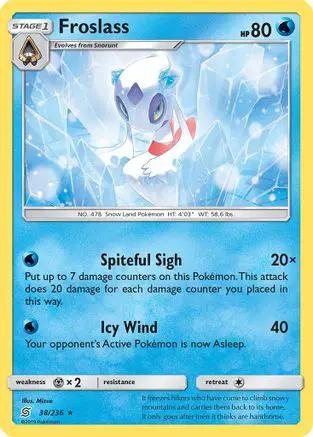 Froslass 038/236 - SM  Unified Minds Reverse Holofoil