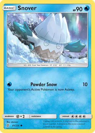 Snover 041/236 - SM  Unified Minds Reverse Holofoil