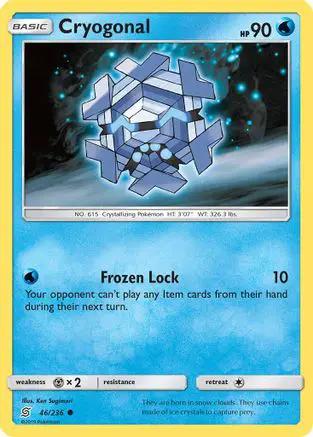 Cryogonal 046/236 - SM  Unified Minds Reverse Holofoil