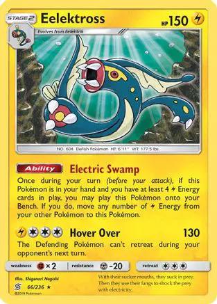 Eelektross 066/236 - SM  Unified Minds Reverse Holofoil