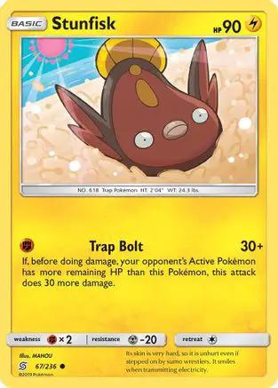 Stunfisk 067/236 - SM  Unified Minds Reverse Holofoil