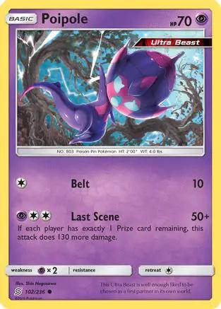 Poipole 102/236 - SM  Unified Minds Reverse Holofoil