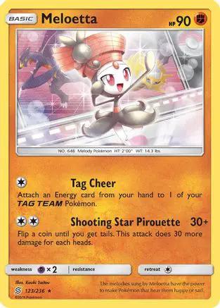 Meloetta 123/236 - SM  Unified Minds