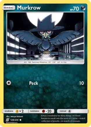 Murkrow 129/236 - SM  Unified Minds