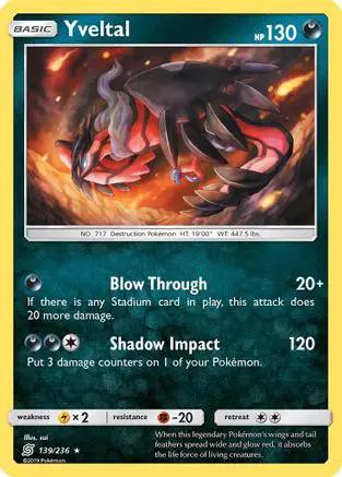 Yveltal 139/236 - SM  Unified Minds Holofoil