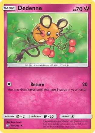 Dedenne 145/236 - SM  Unified Minds