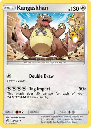 Kangaskhan 163/236 - SM  Unified Minds Holofoil
