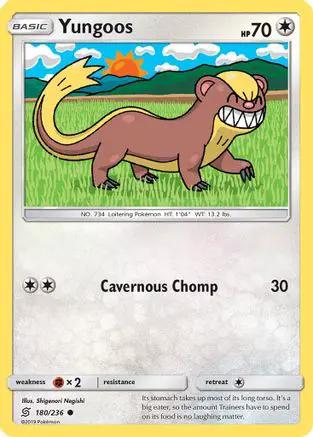 Yungoos 180/236 - SM  Unified Minds Reverse Holofoil