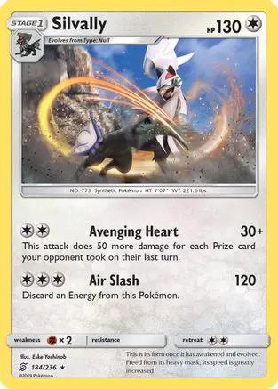 Silvally 184/236 - SM  Unified Minds Holofoil
