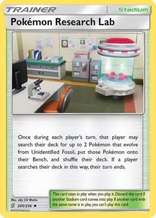 Pokemon Research Lab 205/236 - SM  Unified Minds
