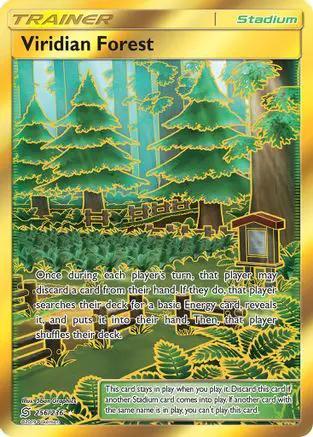 Viridian Forest (Secret) 256/236 - SM  Unified Minds Holofoil
