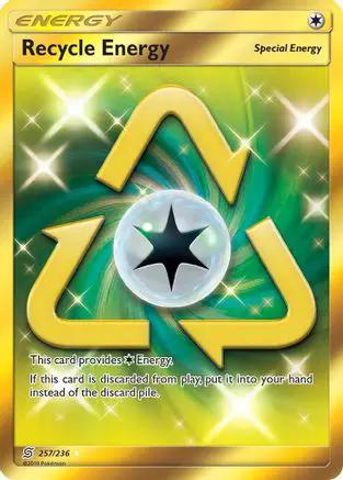 Recycle Energy (Secret) 257/236 - SM  Unified Minds Holofoil