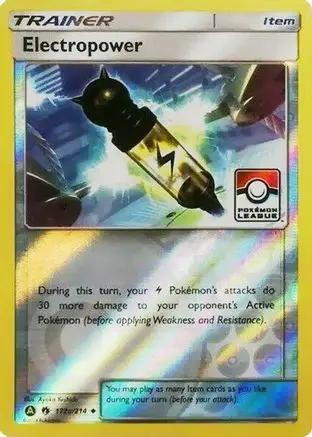 Electropower (Pokemon League) 172a/214 - League & Championship Cards Reverse Holofoil