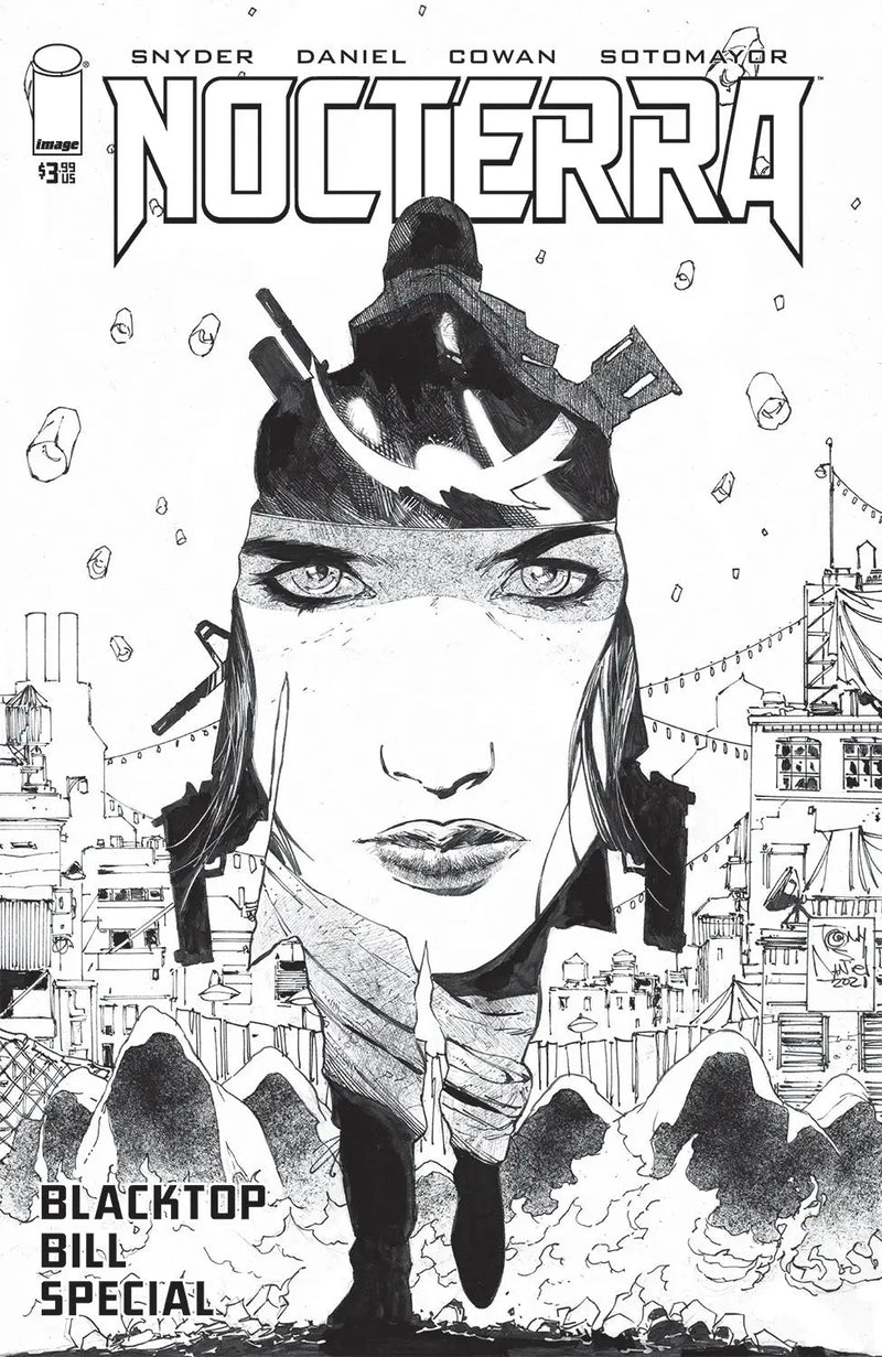 Nocterra Special D 1:10 Tony Daniel B&W Variant (Mr) (01/05/2022) Image