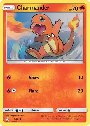 Charmander 007/68 - Hidden Fates Reverse Holofoil