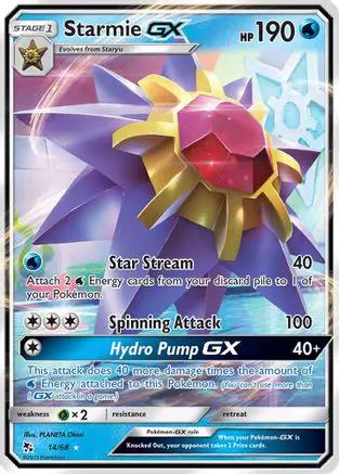 Starmie GX 014/68 - Hidden Fates Holofoil