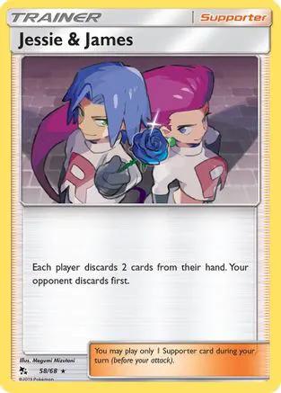 Jessie & James 058/68 - Hidden Fates Reverse Holofoil