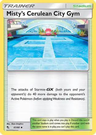 Misty's Cerulean City Gym 061/68 - Hidden Fates