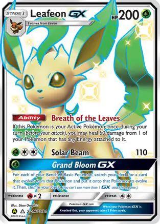 Leafeon GX SV46/SV94 - Hidden Fates Shiny Vault Holofoil