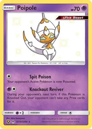 Poipole SV19/SV94 - Hidden Fates Shiny Vault Holofoil