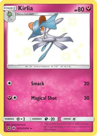 Kirlia SV35/SV94 - Hidden Fates Shiny Vault Holofoil