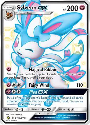 Sylveon GX SV76/SV94 - Hidden Fates Shiny Vault Holofoil