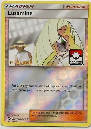 Lusamine 153a/156 - League & Championship Cards - Reverse Holofoil