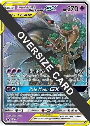 Trevenant & Dusknoir GX SM217 - Jumbo Cards Holofoil