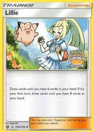 Lillie (Regional Championships) 125a/156 - League & Championship Cards Reverse Holofoil
