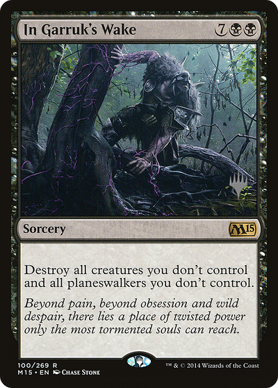 In Garruk's Wake (PPTHB-100P) - Magic 2015 Promos