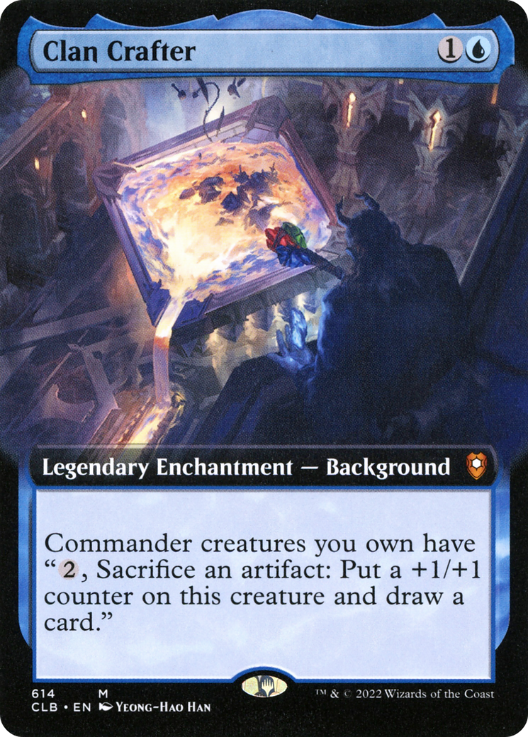 Clan Crafter (CLB-614) - Commander Legends: Battle for Baldur's Gate: (Extended Art) Foil