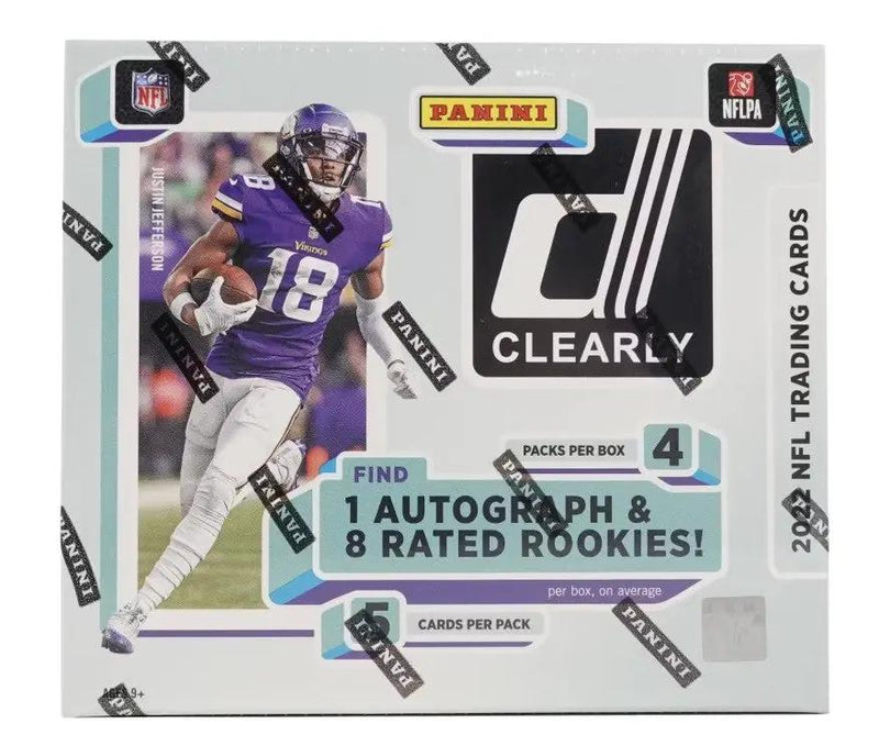 2022 Panini Clearly Donruss Football Hobby Box