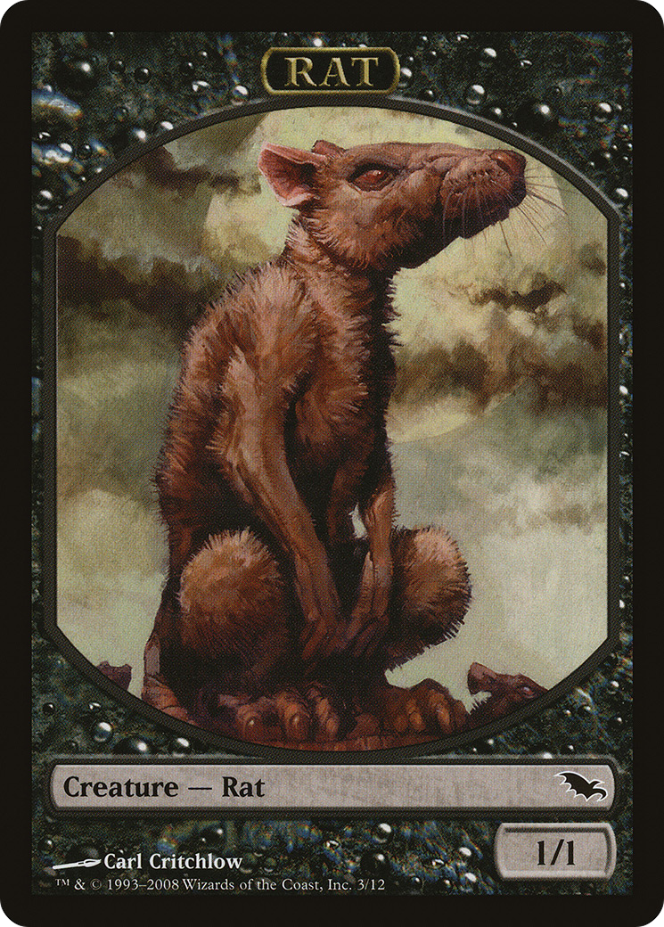 Rat (SHM-003) - Shadowmoor Tokens