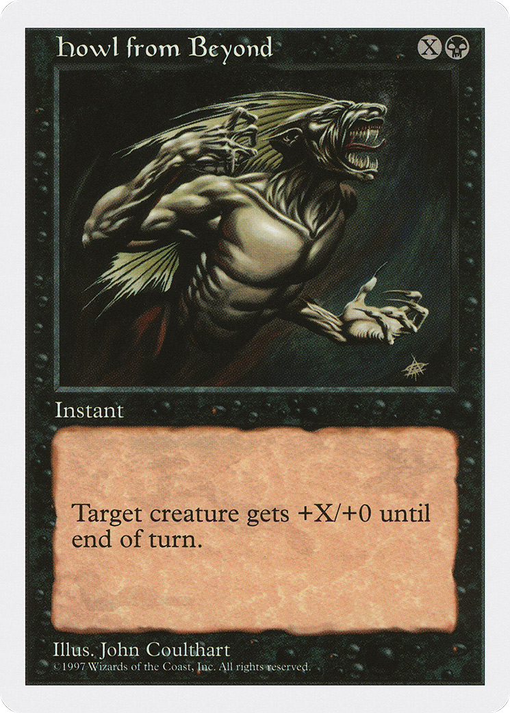 Howl from Beyond (5ED-168) - Fifth Edition